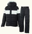 ONYONE［オンヨネ］ スキーウェア　EDGE PUFF OUTER　JACKET　PANT　上下セット ONJ98300/ONP98310 009×009　BLACK×BLACK