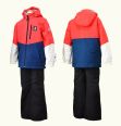 ONYONE［オンヨネ］ JUNIOR SUIT キッズ ジュニア スキーウェア 上下セット ボーイズ ガールズ RES78001 052009_RED×BLK