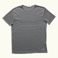 ONYONE［オンヨネ］ EMBOSS T SHIRT BIJ90501 003グレー