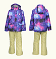 ONYONE［オンヨネ］ BANNNE(バンネ) BNS-701 Snowplay JUNIOR SUIT スノースーツ BNS-701 899SSPACEPURPLE