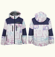 ONYONE［オンヨネ］ BANNNE(バンネ) BNSJ-402 Icefloat JUNIOR JACKET スノージャケット BNSJ-402 000PLOGOWHITE