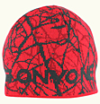 ONYONE［オンヨネ］ KNIT BEANIE ビーニー スキー帽 ニットキャップ ONA92012 055RED