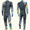 ONYONE［オンヨネ］ GS RACING SUIT（Noｔ FIS）ジャイアントスラローム　FIS非対応 BLACK ONO90072 009