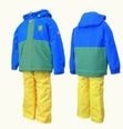 ONYONE［オンヨネ］ TODDLER SUIT キッズ トドラー　スキーウェア 上下セット ボーイズ ガールズ RES58500 632263_BLU×YEL