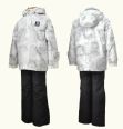 ONYONE［オンヨネ］ JUNIOR SUIT キッズ ジュニア スキーウェア 上下セット ボーイズ ガールズ RES78003 100K009_WHT×BLK